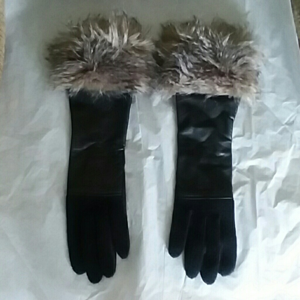 Leather gloves